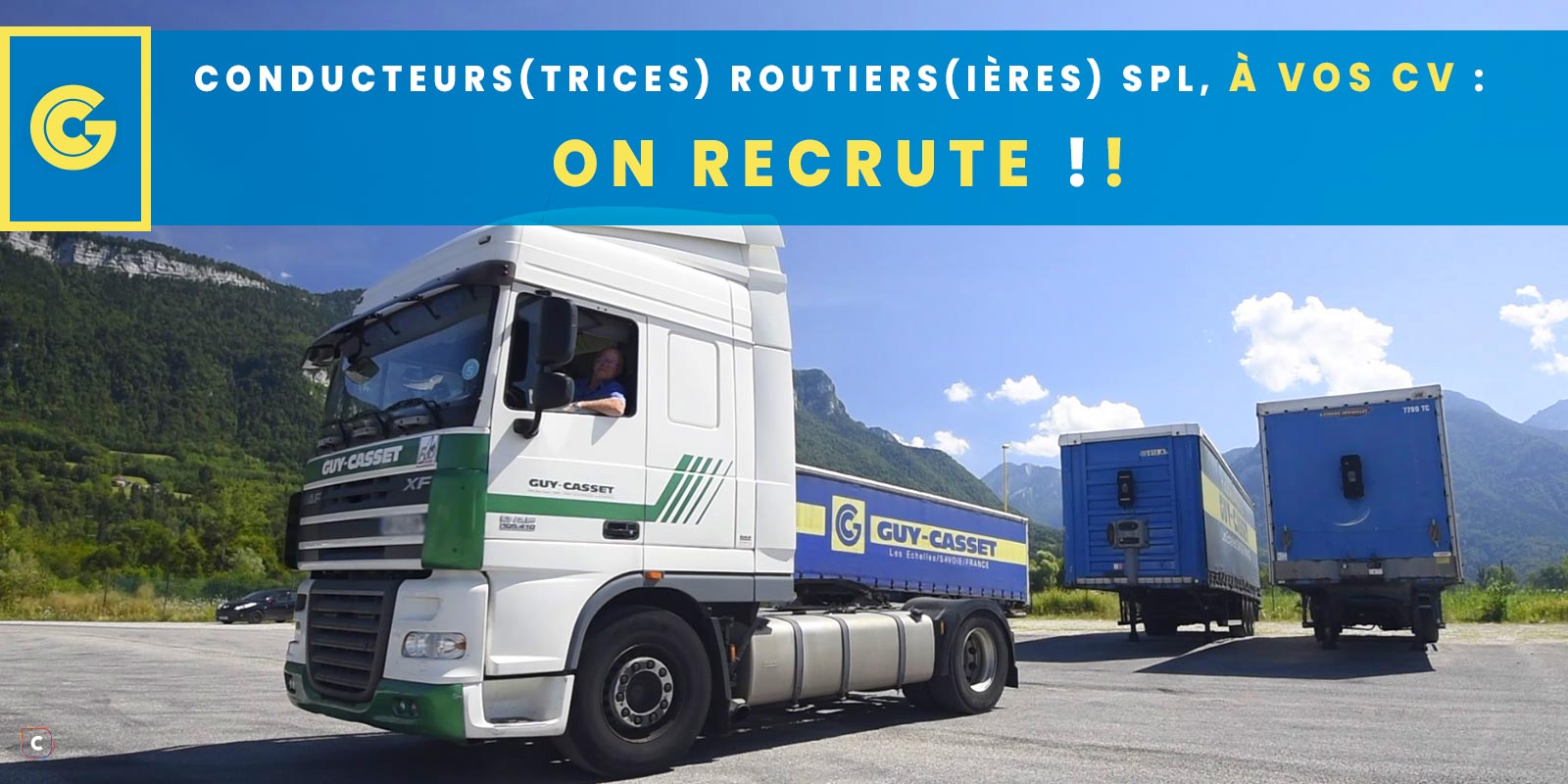 On recrute : conducteur(trice) routier(ère) SPL